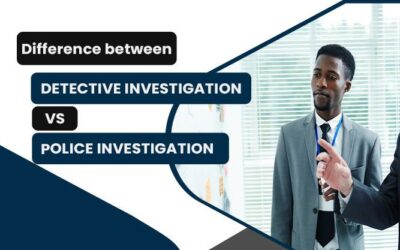 Difference Between Detective Investigation Vs Police Investigation