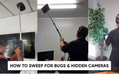 How To Sweep For Bugs And Hidden Cameras?