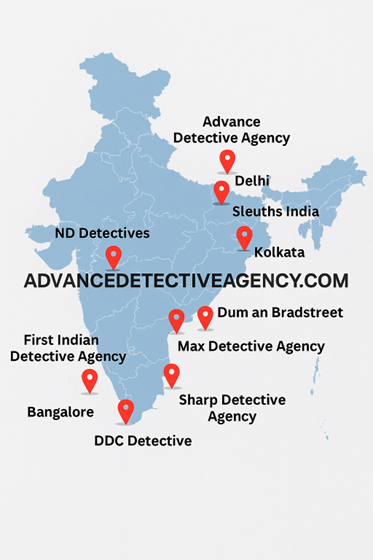 Figure 1: Map of India with Name of Agencies