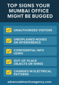 Top Signs Your Mumbai Office Might Be Bugged